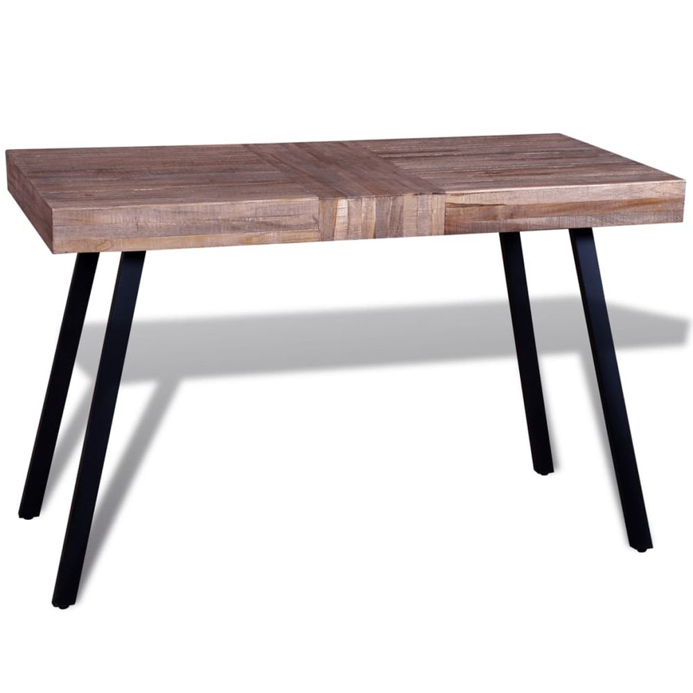 Petromila vidaXL Stôl, recyklované tíkové drevo 
